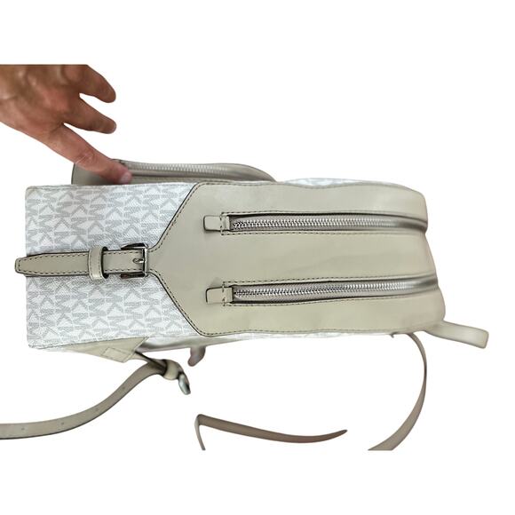 Michael Kors Signature Logo Backpack – Full Size - Picture 12 of 16